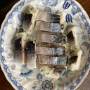 シメ鯖で作った棒寿司